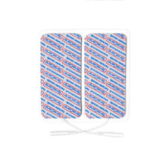 TensCare Ova+ Electrode Pads 90x50mm Reusable Two Pads for TENS EMS IFT Machines Large Area Pain Relief Gentle on Skin