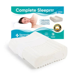 Complete Sleeprrr Memory Foam Pillow Cervical Neck Support Pillow Removable Foam