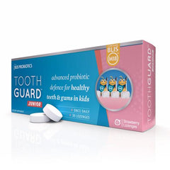 Blis ToothGuard Junior with Blis M18 Lozenges 30 Strawberry blis,blis toothguard,issues,oral probiotics,toothguard