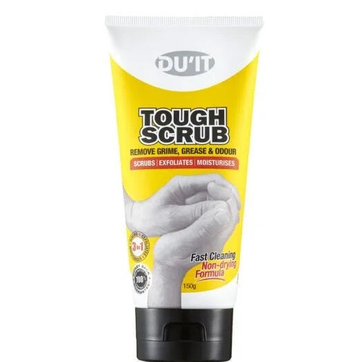 DU'IT Tough Scrub 150g | 3-in-1 Hand Scrub and Wash