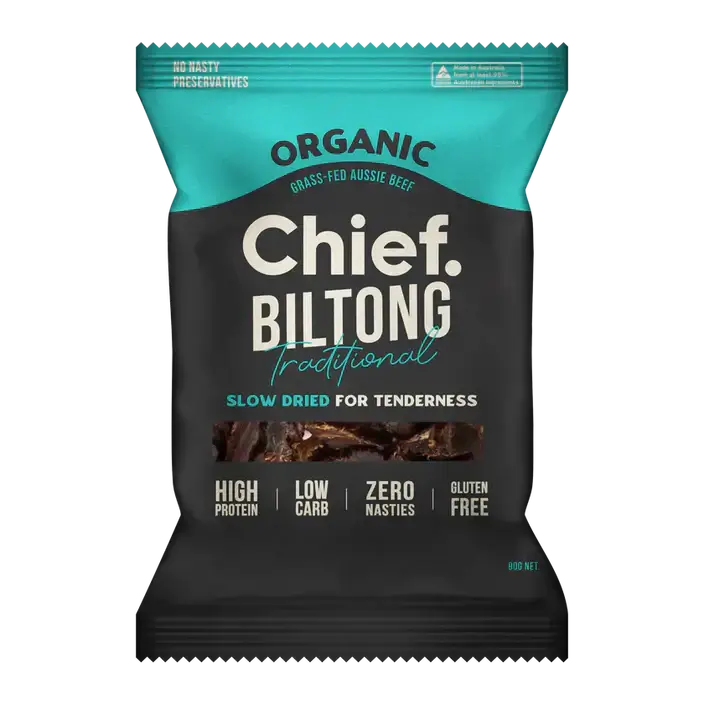 Chief Organic Grass-fed Biltong 30g (Min Order 12) Beef Liver,Beef Liver Energy Boost,Beef Offal,Beef Offal Multivitamin,biltong,bioavailable vitamins,Chief Organic Beef Liver Capsules,Chief Organic Heart,Copper,energy,energy and vitality,Energy Boost,ene