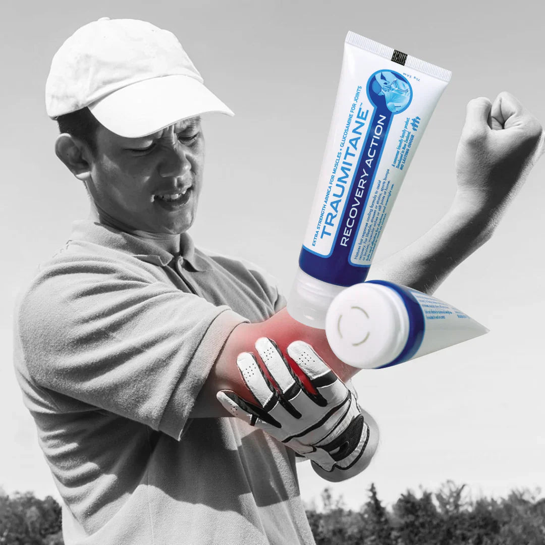 Traumitane Recovery Action arnica,arthritis,arthritis joint pain,Burdock,Capsaicin,cartilage repair.,Daily application,Deep penetration,Fast-acting,Flexibility,Glucosamine helps support joint,google,Inflammation reduction,instant pain relief,issues,Long-l