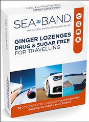 SEA BAND Travel Ginger Lozenge 24pk