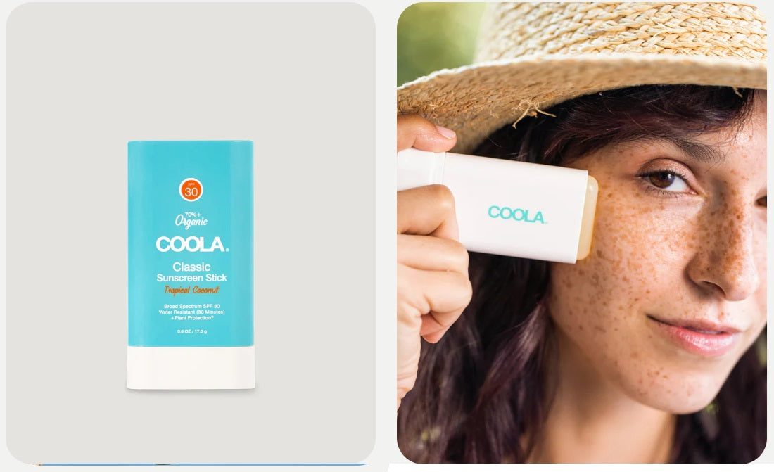 Coola Classic Organic Sunscreen Stick SPF 30 - Tropical Coconut Body Sunscreen Spray SPF30 Tropical Coconut,issues,Organic SPF30,Organic Sunscreen Stick,SPF 30,Tropical Coconut