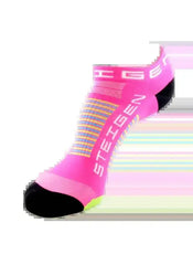 Steigen High Performance Socks - Zero Length Airflow top mesh,Arch supports,Forefoot pad for comfort and durability,Lightweight fabric for fast moisture transfer and breathability