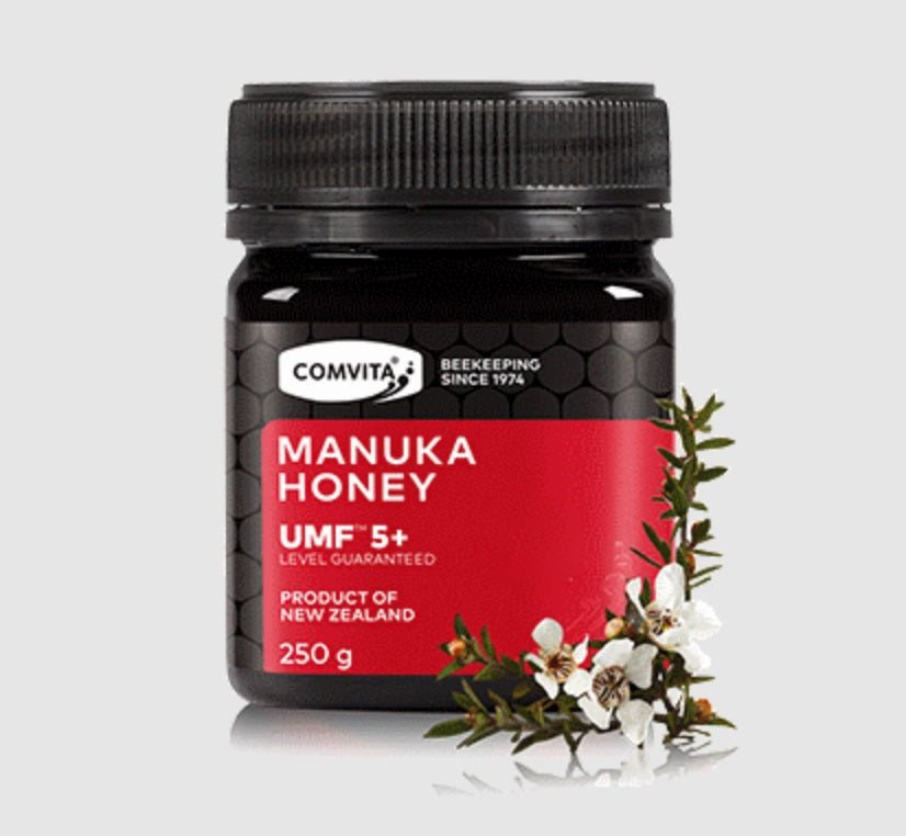 Comvita Manuka Honey UMF 5+ (250g) antioxidant,antioxidant action,antioxidant blend,antioxidant Digestion gallbladder liver function,antioxidant nutrients,Antioxidant protection,Antioxidant Support,antioxidants,Antioxidants Bone & Joint Inflammation,Antio