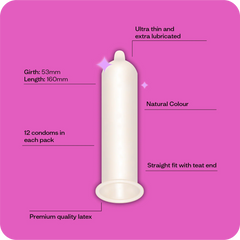 Moments Condoms Regular 10 Pack - DominionRoadPharmacy