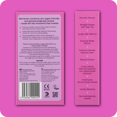 Moments Condoms Regular 10 Pack - DominionRoadPharmacy