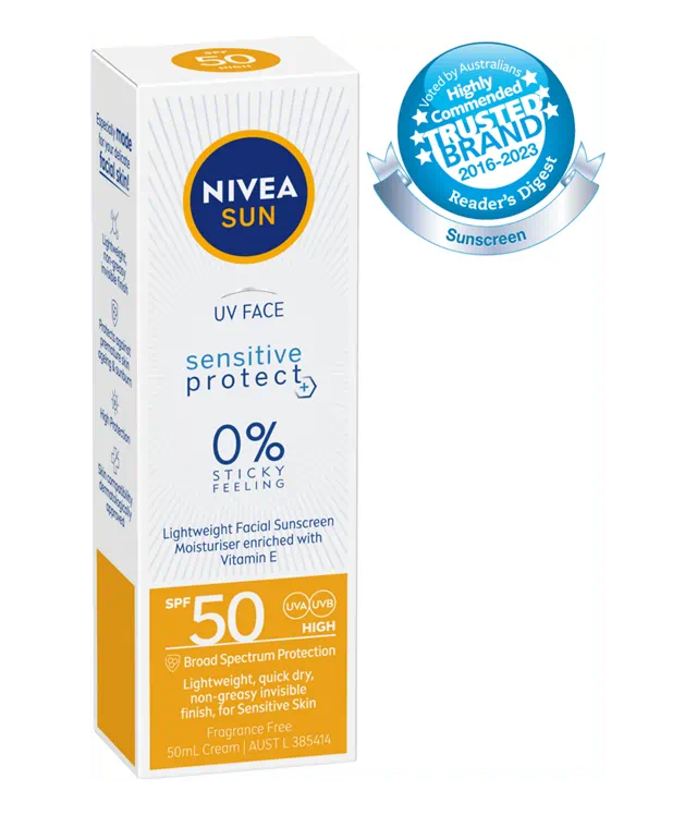 Nivea Sun SPF 50+ UV Face Sensitive 50ml