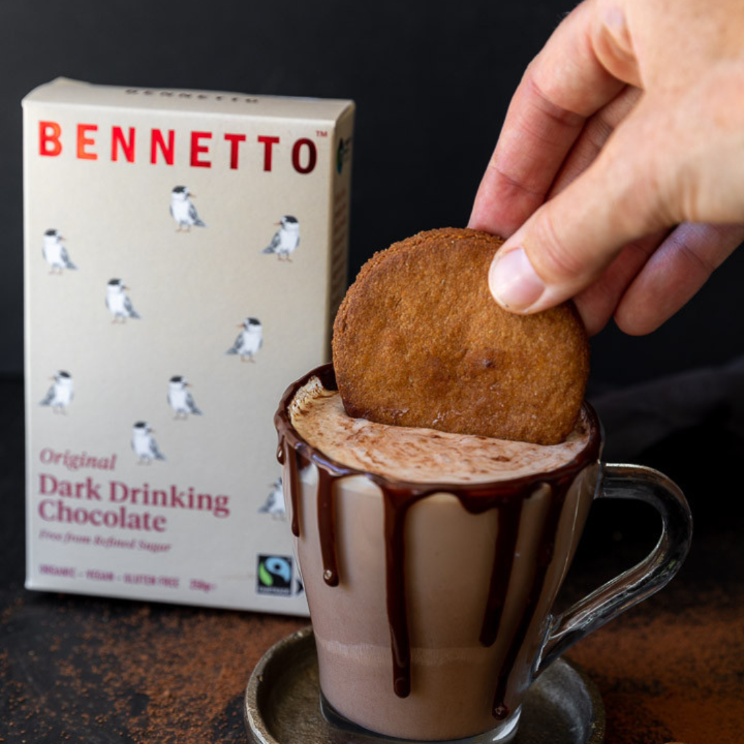 Bennetto Dark Drinking Chocolate Original 250g image 3