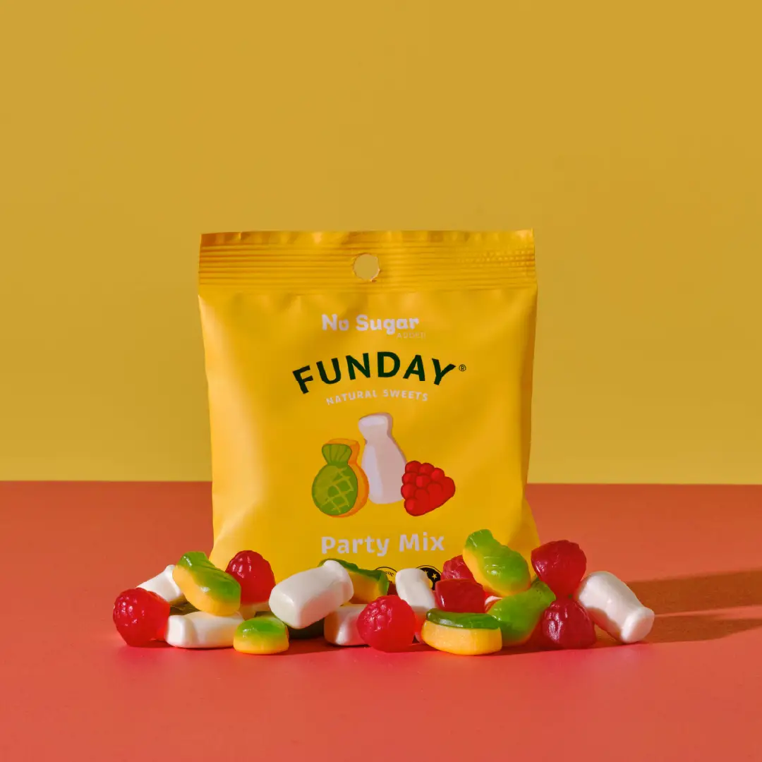 Funday Natural Sweets Party Mix 50g Sugar-Free