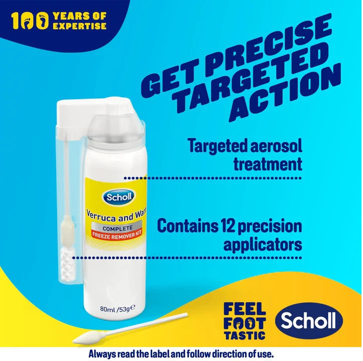 Scholl Verruca & Wart Complete Freeze Remover Kit