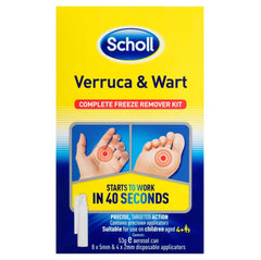 Scholl Verruca & Wart Complete Freeze Remover Kit