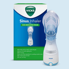 VICKS SINUS INHALER blocked nose,cold,cold & flu,cough,flu,issues,sinus,steam,vicks inhaler