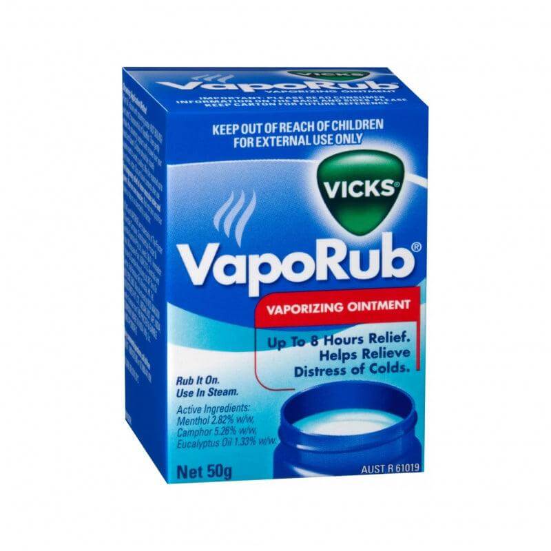 Vicks VapoRub Ointment 50g issues