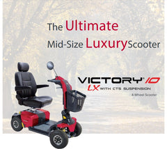 Pride Victory® 10 LX with CTS Suspension Mobility Scooter