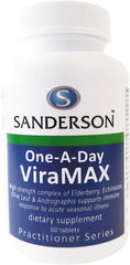 Sanderson 1-a-day ViraMAX Tablets 60 tablets children immunity,immunity,issues,kids immunity,kids super immunity,Malcolm Harker ImmuneTonic natural immunity,sanderson viramax,ViraMAX,Vitamin C Zinc Vitamin D Probiotic