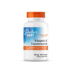 Doctor's Best Vitamin E Tocotrienols 50mg 60 Softgels