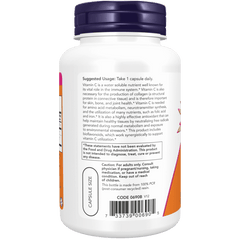 NOW Vitamin C-1000, With 100mg of Bioflavonoids bone,boost energy production,cardiovascular health,Cellular Energy Production,Chlorophyll,cholesterol,cholesterol levels,detox,detox heavy metals,Detoxification,Detoxification Digestion,Detoxifying,energy pr
