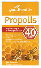 Good health propolis Flavonoid 40 content 200 cap a natural substance that bees make using resins and gums collected from plans and trees. Bees use propolis to strengthen and protect the hive. Propolis is high in vitamins,and has has anti-bacterial and an