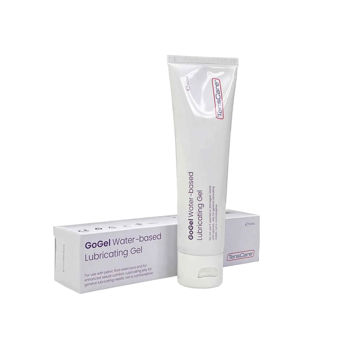 TensCare GoGel Water Based Lubricating Gel 100 ml Medical Pelvic Floor Therapy For Smooth Comfort