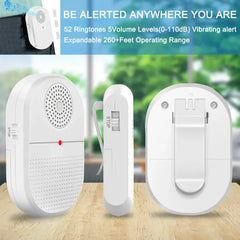 Wireless Caregiver Pager with Motion Sensor Alert