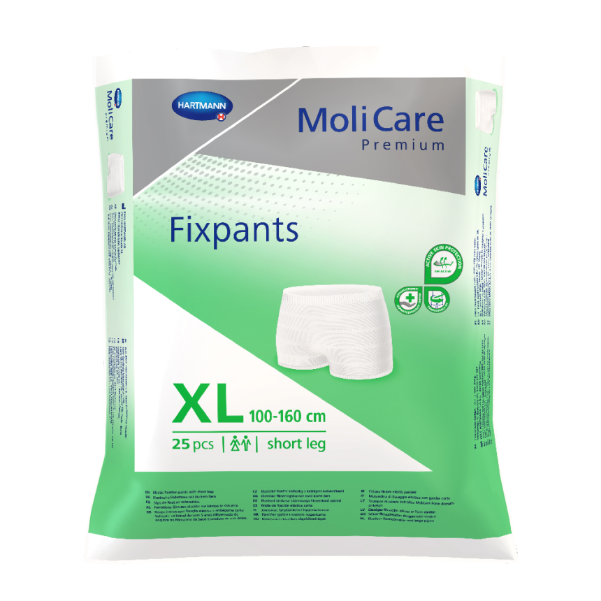 MoliCare Fixpants Short Leg 25 piece pack - 6 Pack