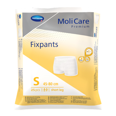 MoliCare Fixpants Short Leg 25 piece pack - 6 Pack
