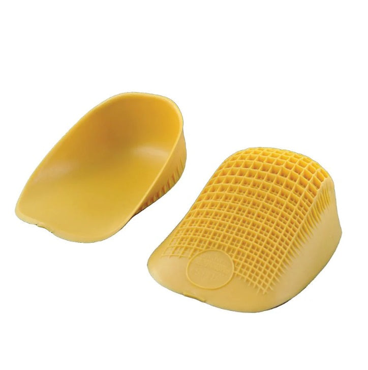 Tulis Heel Cups Regular Yellow arthritic joints,Heel Cups,heel spurs,heel strike,issues,Pain in heels,prevent shock and vibration,tired feet,Yellow Heel Cups