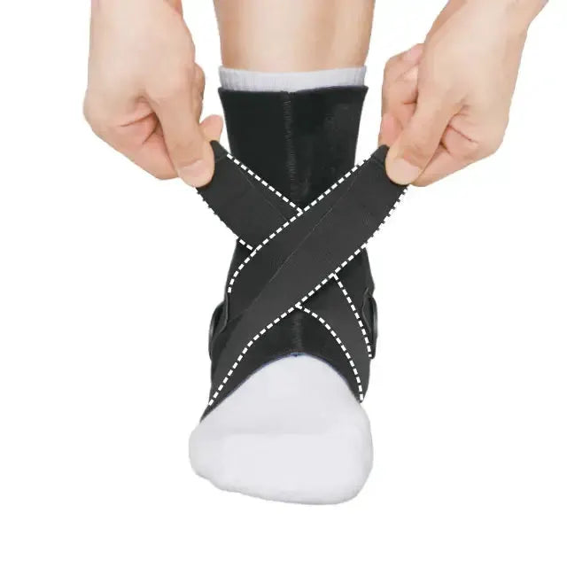 Zamst A2DX Ankle Brace Provides Strong Support And Three Way Stabilization Brace
