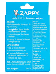 Zappy Instant Stain Remover Wipes