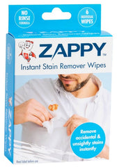 Zappy Instant Stain Remover Wipes