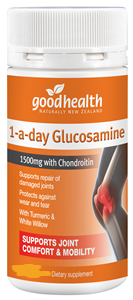 Good Health 1-a-day Glucosamine 180 Caps Chondroitin arthritis joint pain,Glucosamine,glucosamine with chondroitin,Good Health 1-a-day Glucosamine 180 Caps,issues,Joint comfort,joint pain