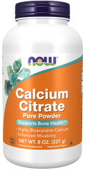 now Calcium Citrate Pure Powder 227 gm Bone Health,BoneCare Calcium Complex,Calcium Citrate,Calcium powder,go calcium,issues,joint and bone health,Now,Now Products,Now suppl,Now supplements
