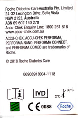 Accu Chek performa 100 test strip