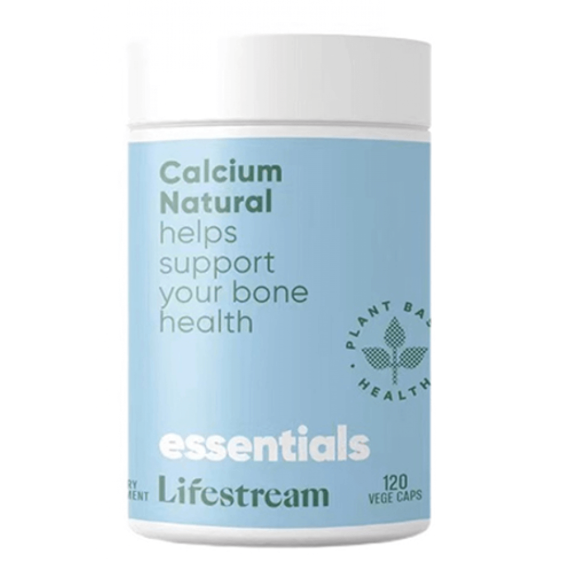 Lifestream Natural Organic Seaweed Calcium 120 Capsules [Expiration Date 2027/09]