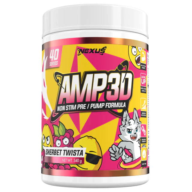 NEXUS AMP3D Non-Stim Pre Workout