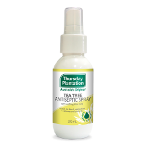 Thursday Plantation Tea Tree Antiseptic Spray With Aloe Vera 100ml issues