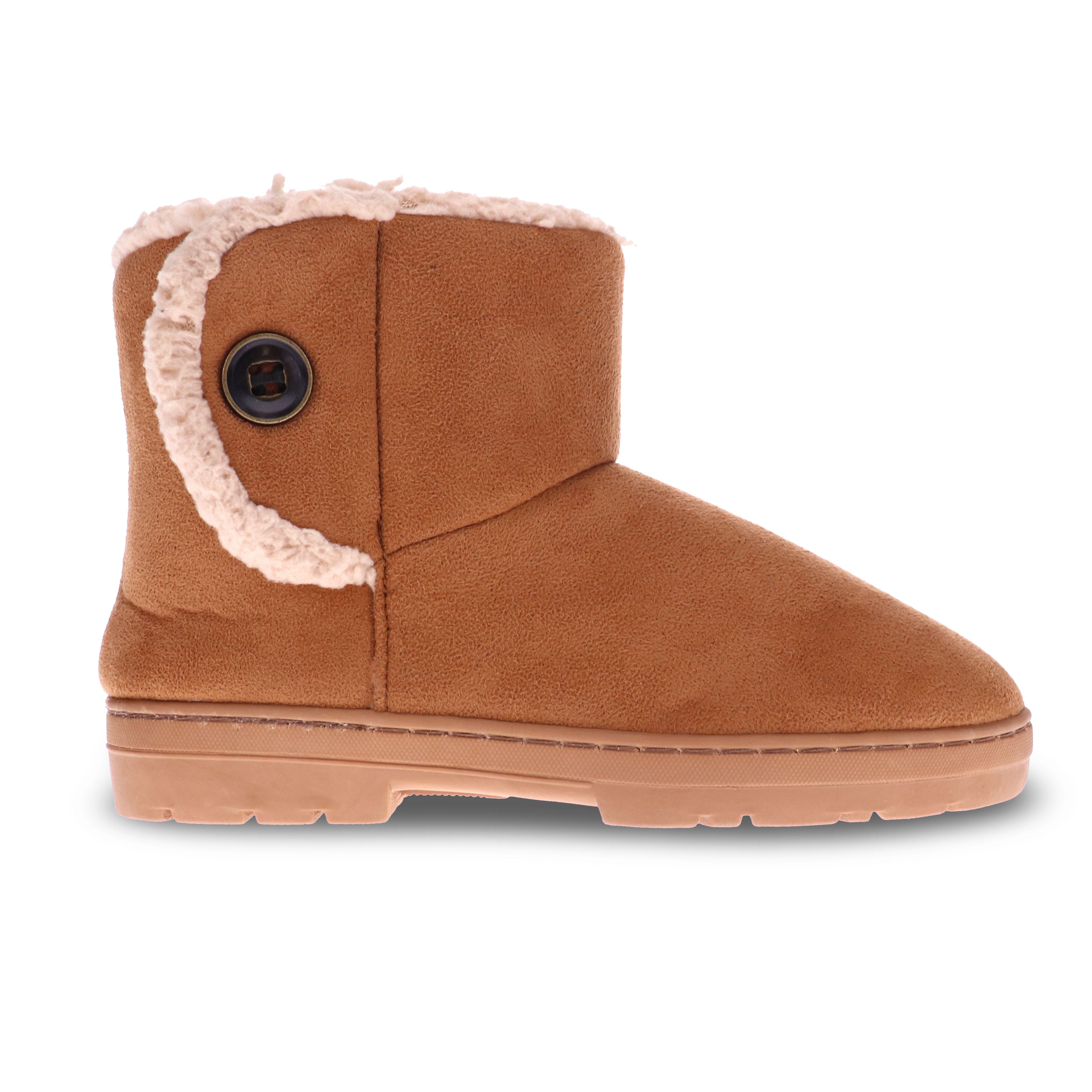 Scholl Orthaheel Fluffy Slipper Boot - image 6