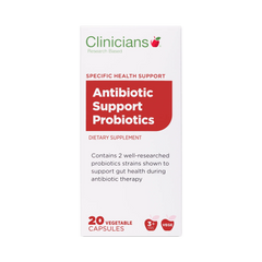 Clinicians Antibiotic Support Probiotics 20 Caps cheaper than vitamins.co.nz,clinician,clinicians,clinicinas,issues,kids multivitamin,liposomal vitamin c,multivitamin,multivitamin for kids,vitamin,vitamin b12,vitamin b3,vitamin c,vitamin d,vitamin d3,vita