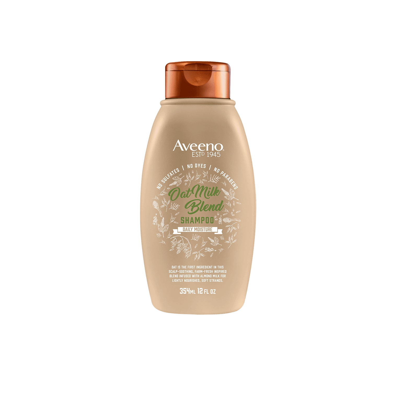 Aveeno Oat Milk Blend Shampoo 354ml Aveeno Oat Milk Blend Shampoo,google,haircare,issues,shampoo,shiny hair,volume
