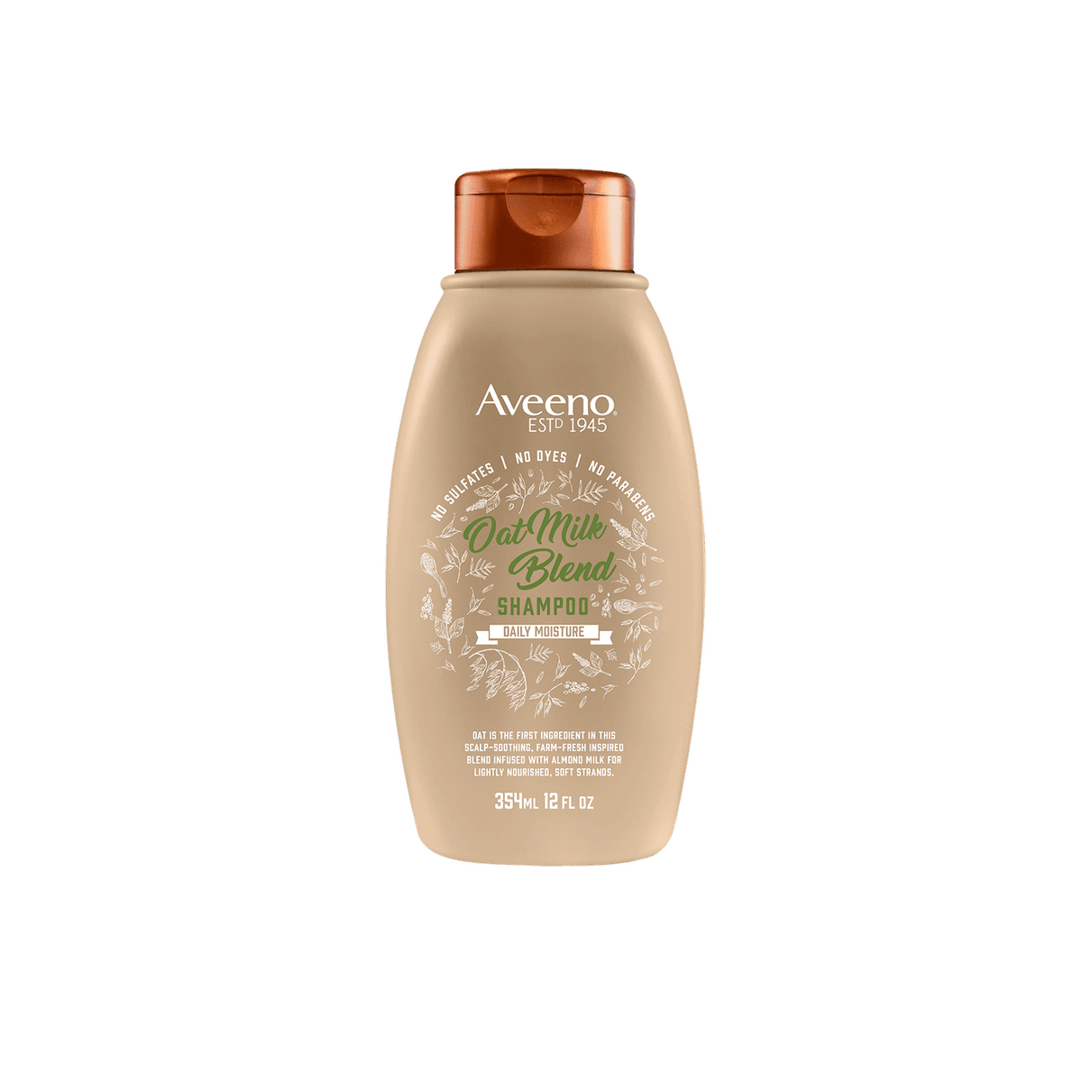 Aveeno Oat Milk Blend Shampoo 354ml Aveeno Oat Milk Blend Shampoo,google,haircare,issues,shampoo,shiny hair,volume