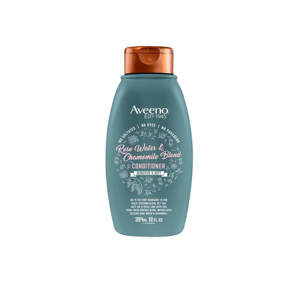 AVEENO Rose water and Chamomile Blend Conditioner 354ml AVEENO Rose water and Chamomile Blend Conditioner,google,issues,lustre,sheen,shiny hair,soft hair