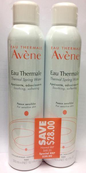 Avene Thermal Spring Water 300ml Twin Pack avene,avene thermal,issues,spring water