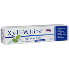 XyliWhite Toothpaste Gel 181g Platinum Mint with Baking Soda gentle toothpaste,issues,Now,Now Product,Now Products,NOW SUplements,Now suppl,Now Supplement,Now supplements,Now Vitamin,Now Vitamins,toothpaste,whitening toothpaste,XyliWhite