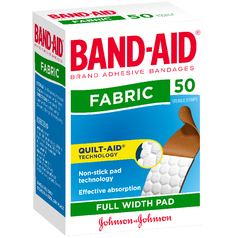 Band-Aid Fabric Plasters 50 band-aid,issues