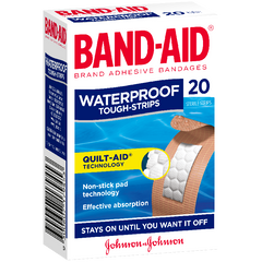 Band-Aid Tough Strips Waterproof band-aid,issues