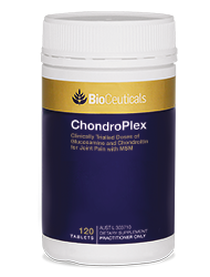 Bioceuticals ChondroPlex® Glucosamine and Chondroitin with MSM 120 tabs - Low Price ! Low Price ! arthritis joint pain,bioceuticals,ChondroPlex® Clinically Trialled Doses of Glucosamine and Chondroitin for Mild Joint Pain with MSM,high strength joint care