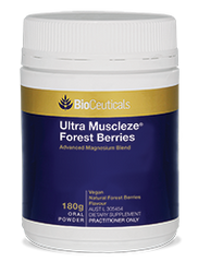 Bioceuticals Ultra Muscleze® Forest Berries Advanced Magnesium Blend bioceuticals,issues,joint and muscle support,muscle,muscle ache,muscle fatigue,muscle pain,muscle relaxation,muscle spray,Ultra Muscleze® Forest Berries Advanced Magnesium Blend