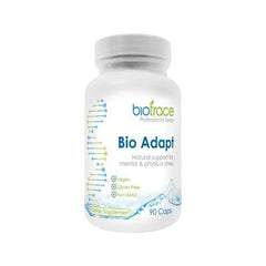BioTrace Bio Adapt 90 Caps adaptogen,ageing,Anti Ageing,antiageing,Antioxidants brain Energy,artemis de stress spray,Blood Sugar Brain & Cognition Children's Health Detoxification Energy Minerals,brain,brain cognition gut health mood,Brain & Cognition,Bra